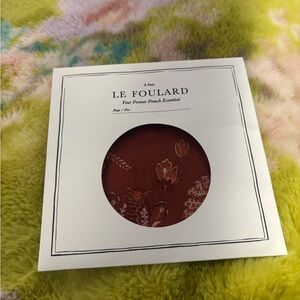 Sezane Le Foulard Red Scarf